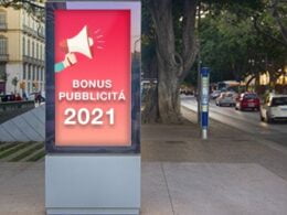 bonus pubblicità 2021