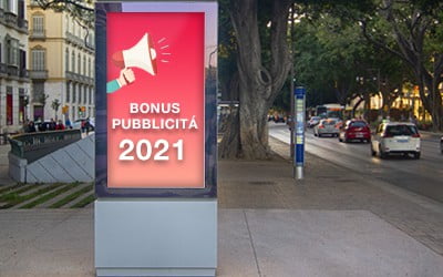 bonus pubblicità 2021